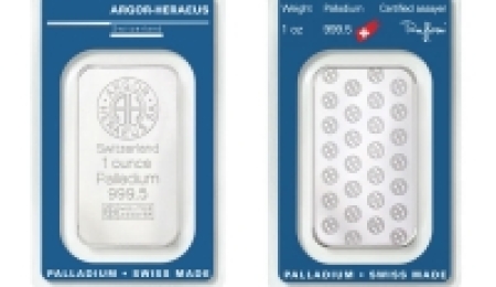 Compre Barras de Paládio Argor Heraeus