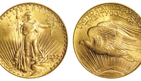 Acquista la moneta d'oro americana di San Gaudenzo