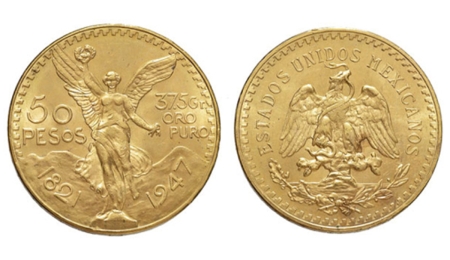 Acquistare la moneta d'oro peso messicano - Statistiche in breve