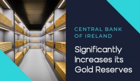 Central Bank of Ireland Accumulates Bullion Reserves