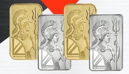 Now Available: Royal Mint Britannia Bar Series