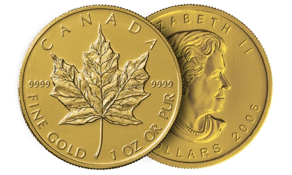 Goldene Maple Leaf Münzen kaufen