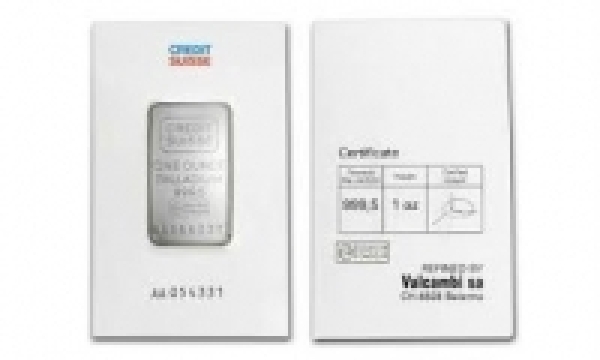 Comprar Paládio Credit Suisse