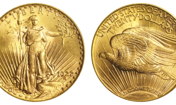 Acquista la moneta d'oro americana di San Gaudenzo