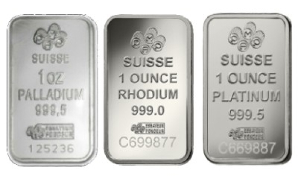 Invertir en PGM: platino, paladio y rodio