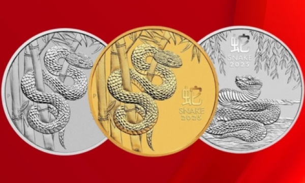 Perth Mint Jahr der Schlange 2025 Mondserie – jetzt erhältlich